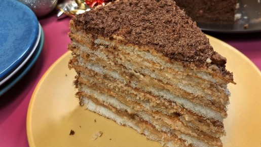 Восхитительный торт за час: новогодний десерт своими руками