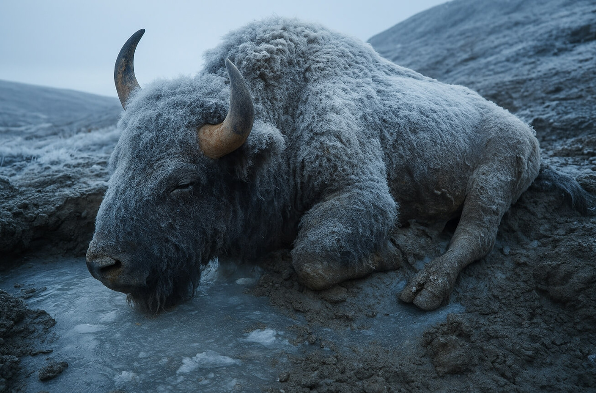 Неожиданный ужин: что произошло, когда ученые попробовали 50-тысячелетнее мясо бизона