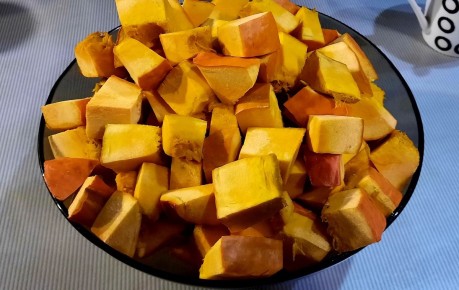 Нимоно - пряное рагу из говядины с тыквой по-азиатски