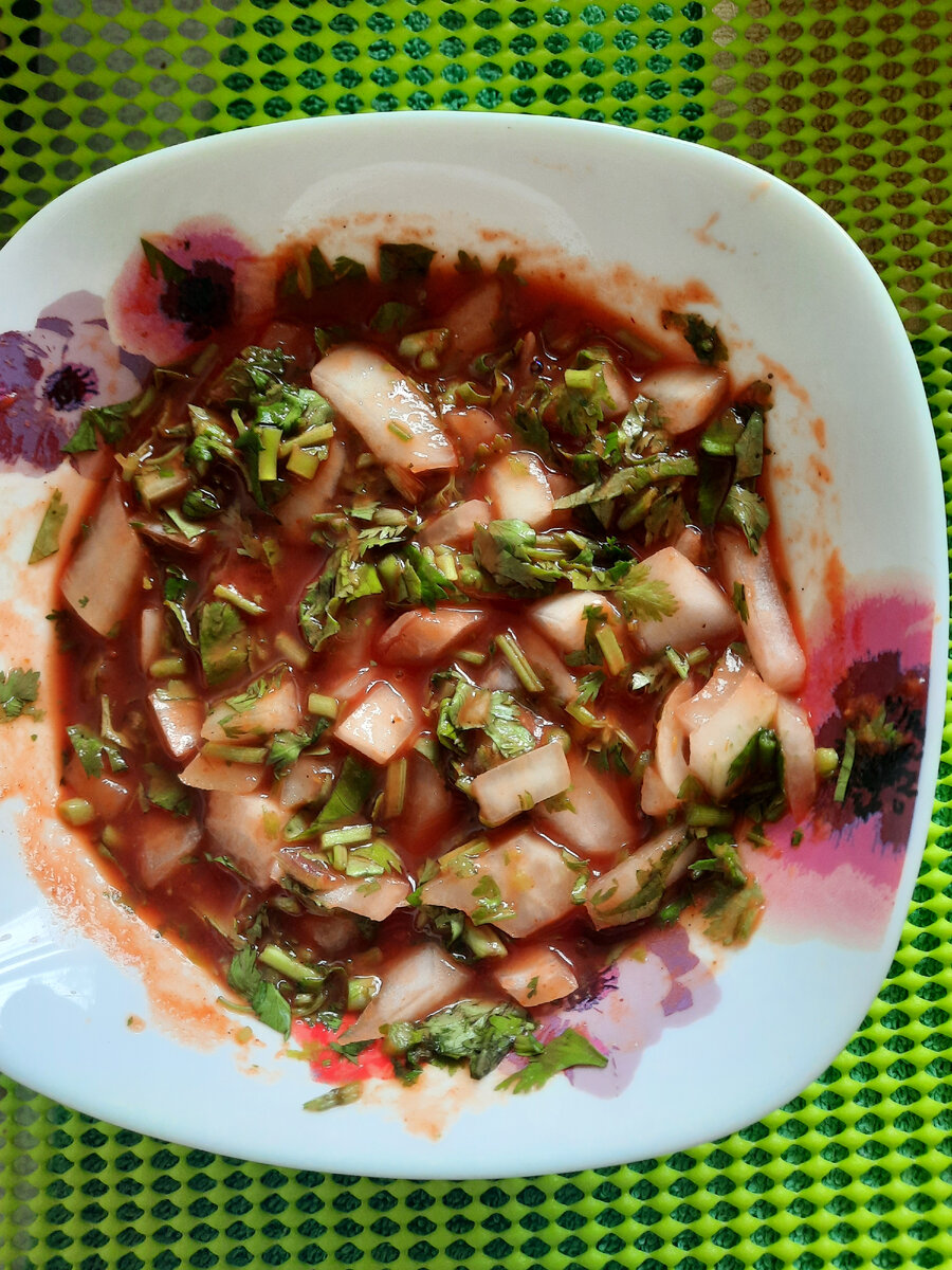 Идеальный томатный соус с кинзой для шашлыка