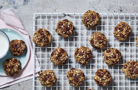 Легкое овсяное печенье с бананом и шоколадом: просто и быстро