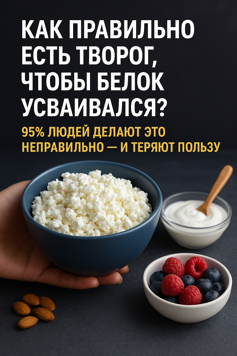 Как сделать творог настоящим другом вашего питания