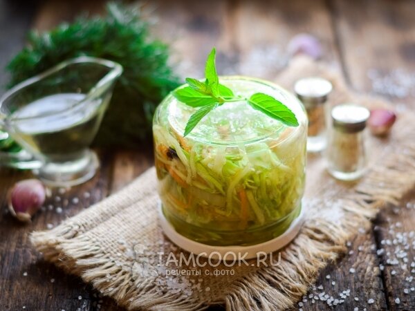 Острые кабачки на зиму: быстрота и простота без стерилизации