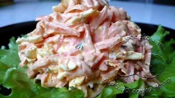 Неповторимый сырный салат с морковью: простой и вкусный рецепт