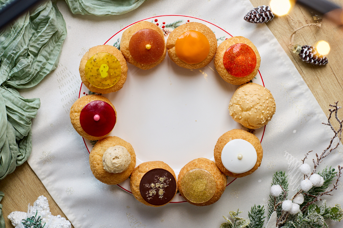 Профитроли с экзотическими начинками: удивительные вкусы и интересные рецепты