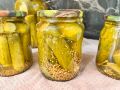 Огурцы с горчицей: оригинальный способ консервации на зиму