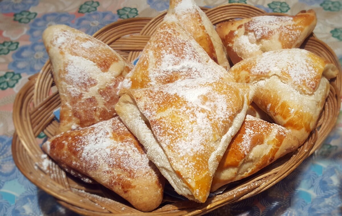 Удивительные треугольнички с джемом: сладкое лакомство за считанные минуты