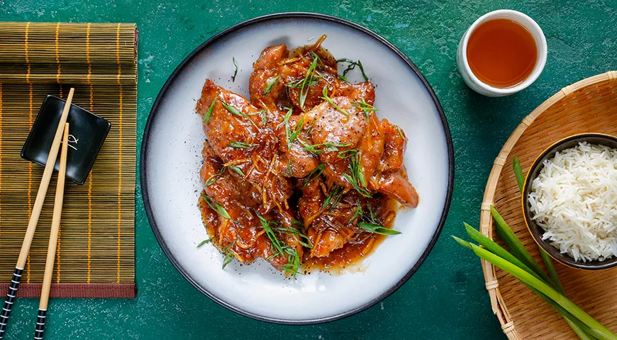 Китайская свинина с медовой глазурью: невероятный рецепт для гурманов