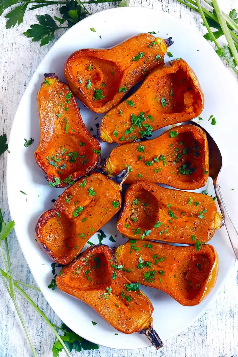 Погружаемся в осень: запечённая мускатная тыква как идеальный гарнир