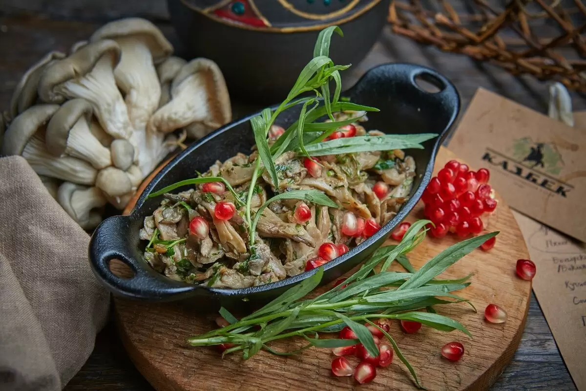 Вкусное приключение: чашушули из вешенок