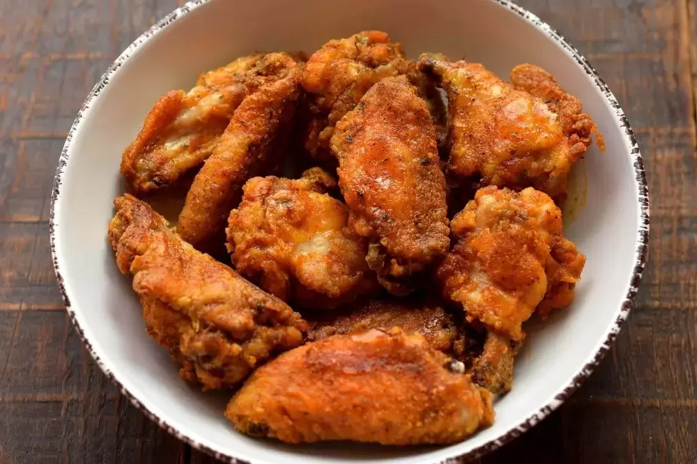 Необычные крылышки в хрустящей корочке