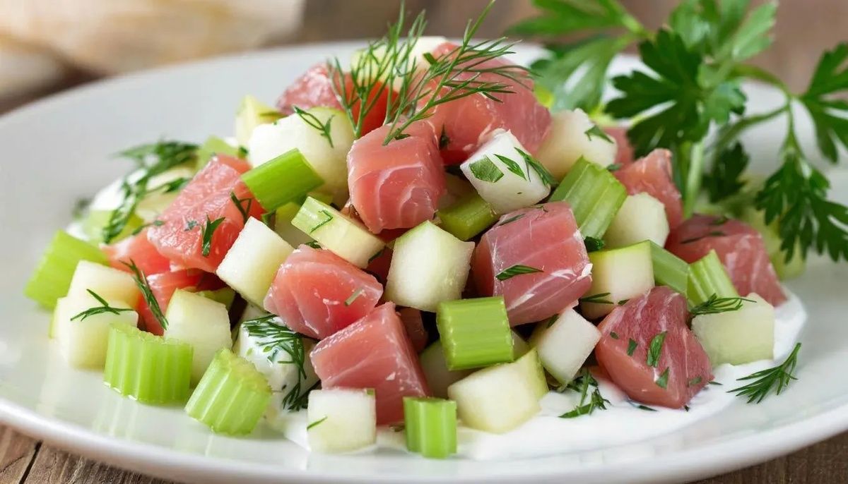 Салаты с рыбой: новые горизонты вкуса