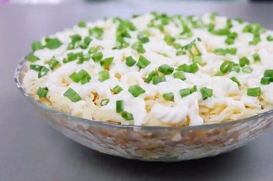 Простой и великолепный салат "Красотка" — готовим быстро и вкусно