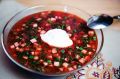 Летний холодный борщ с колбасой: легко и вкусно